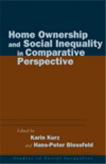 Home Ownership and Social Inequality in Comparative Perspective (Studies in Social Inequality)
