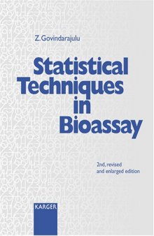 Statistical Techniques in Bioassay (2nd edition)  