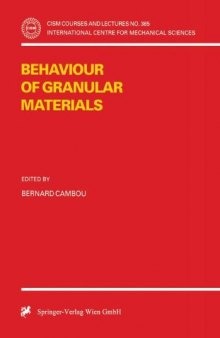 Behaviour of Granular Materials