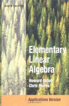 Elementary linear algebra with applications. Solutions