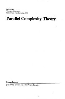 Complexity of parallel computations