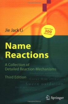 Name Reactions, Third Expanded Edition