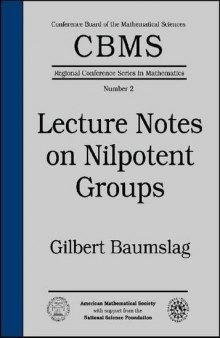Lecture notes on nilpotent groups