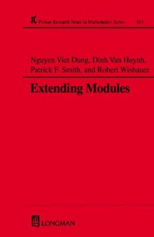 Extending modules