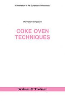 Coke Oven Techniques