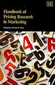 Handbook of pricing research in marketing