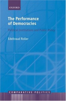 The Performance of Democracies: Political Institutions and Public Policy (Comparative Politics)