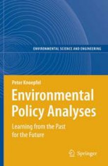 Environmental Policy Analyses: Learning from the Past for the Future - 25 Years of Research