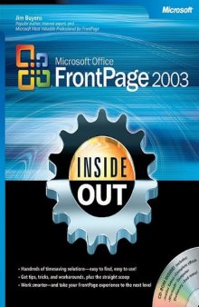 Microsoft Office FrontPage 2003 inside out