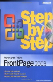 Microsoft Office Frontpage 2003 Step by Step