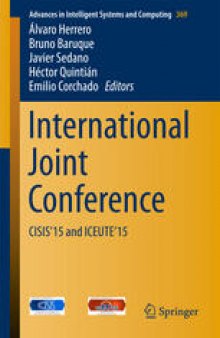 International Joint Conference: CISIS’15 and ICEUTE’15