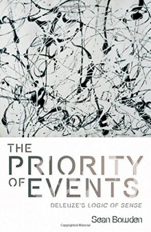 Priority of events : Deleuze's Logic of sense