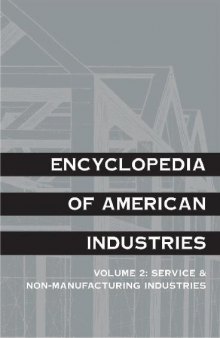 Encyclopedia of American Industries, Manufacturing Industries