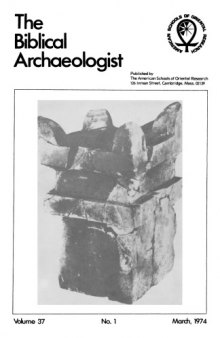 The Biblical Archaeologist - Vol.37, N.1 