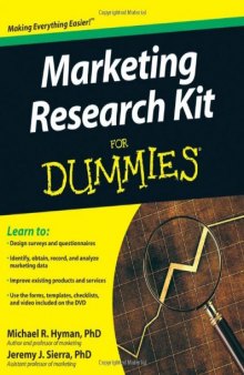 Marketing Research Kit For Dummies 