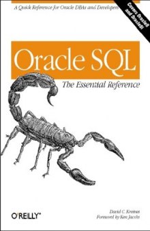 Oracle SQL: the Essential Reference