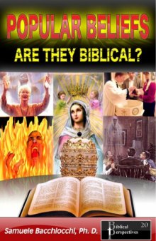 Popular beliefs : are they biblical?