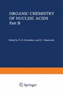 Organic Chemistry of Nucleic Acids: Part B