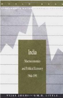 India: macroeconomics and political economy, 1964-1991