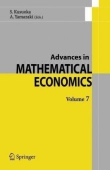 Advances in mathematical economics.