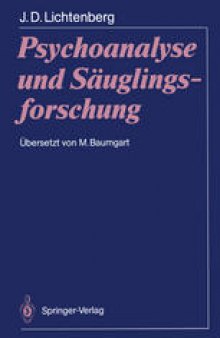 Psychoanalyse und Säuglingsforschung