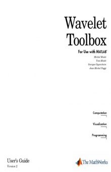 Matlab - Wavelet Toolbox User's Guide