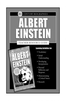 Albert Einstein (Biographies of the 20th Century) - Teacher's Guide