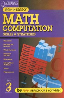 Math Computation Skills & Strategies Level 3 (Math Computation Skills & Strategies)