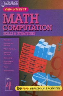 Math Computation Skills & Strategies Level 4 (Math Computation Skills & Strategies)