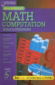 Math Computation Skills & Strategies Level 5 (Math Computation Skills & Strategies)