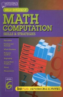 Math Computation Skills & Strategies Level 6 (Math Computation Skills & Strategies)