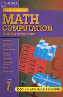 Math Computation Skills & Strategies Level 7 (Math Computation Skills & Strategies)