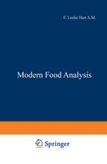 Modern food analysis