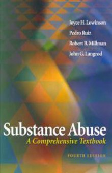 Substance abuse: a comprehensive textbook