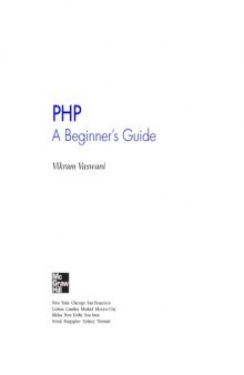 PHP : a beginner's guide