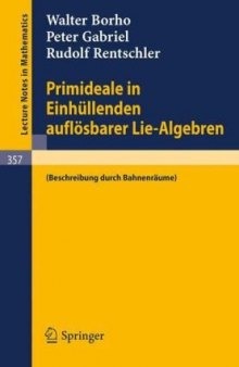 Primideale in Einhuellenden aufloesbarer Lie-Algebren