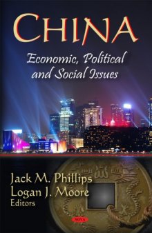 China: Economics Political and Social Issues