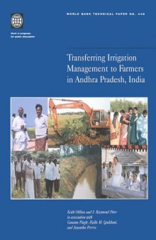 Transferring irrigation management to farmers in Andhra Pradesh, India, Volumes 23-449