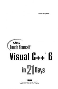 Sams Teach Yourself Visual C++ 6 in 21 Days
