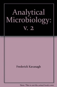 Analytical Microbiology. Volume II