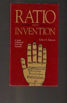 Ratio and invention: a study of medieval lyric and narrative