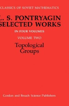 L.S. Pontryagin: Topological Groups 