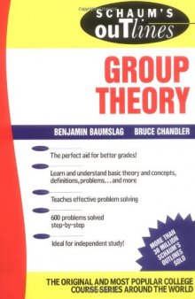 Schaum's outline of group theory