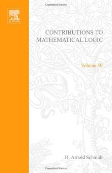 Contributions to Mathematical Logic: Proceedings of the Logic Colloquium, Hannover 1966