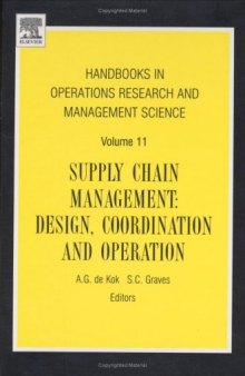 Supply chain management: design, coordination and operation