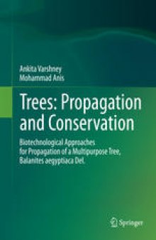Trees: Propagation and Conservation: Biotechnological Approaches for Propagation of a Multipurpose Tree, Balanites aegyptiaca Del.