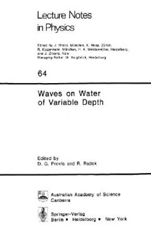 Waves on Water of Variable Depth