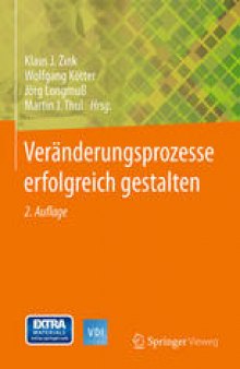 Veränderungsprozesse erfolgreich gestalten