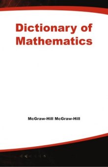 Dictionary of Mathematics 