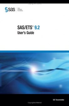 SAS/ETS 9.2 User's Guide